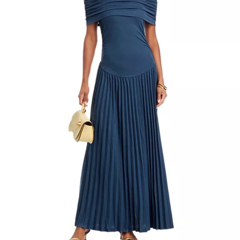 Lioness field of dreams off the shoulder maxi dress